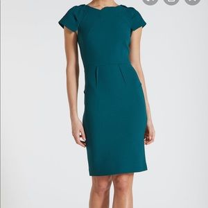 Roland Mouret Scirocco Dress Teal